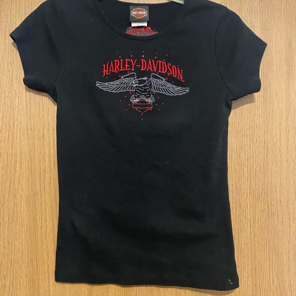 Harley-Davidson Tops - Harley-Davidson Black T-Shirt